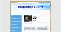 Desktop Screenshot of inspiringcalm.com